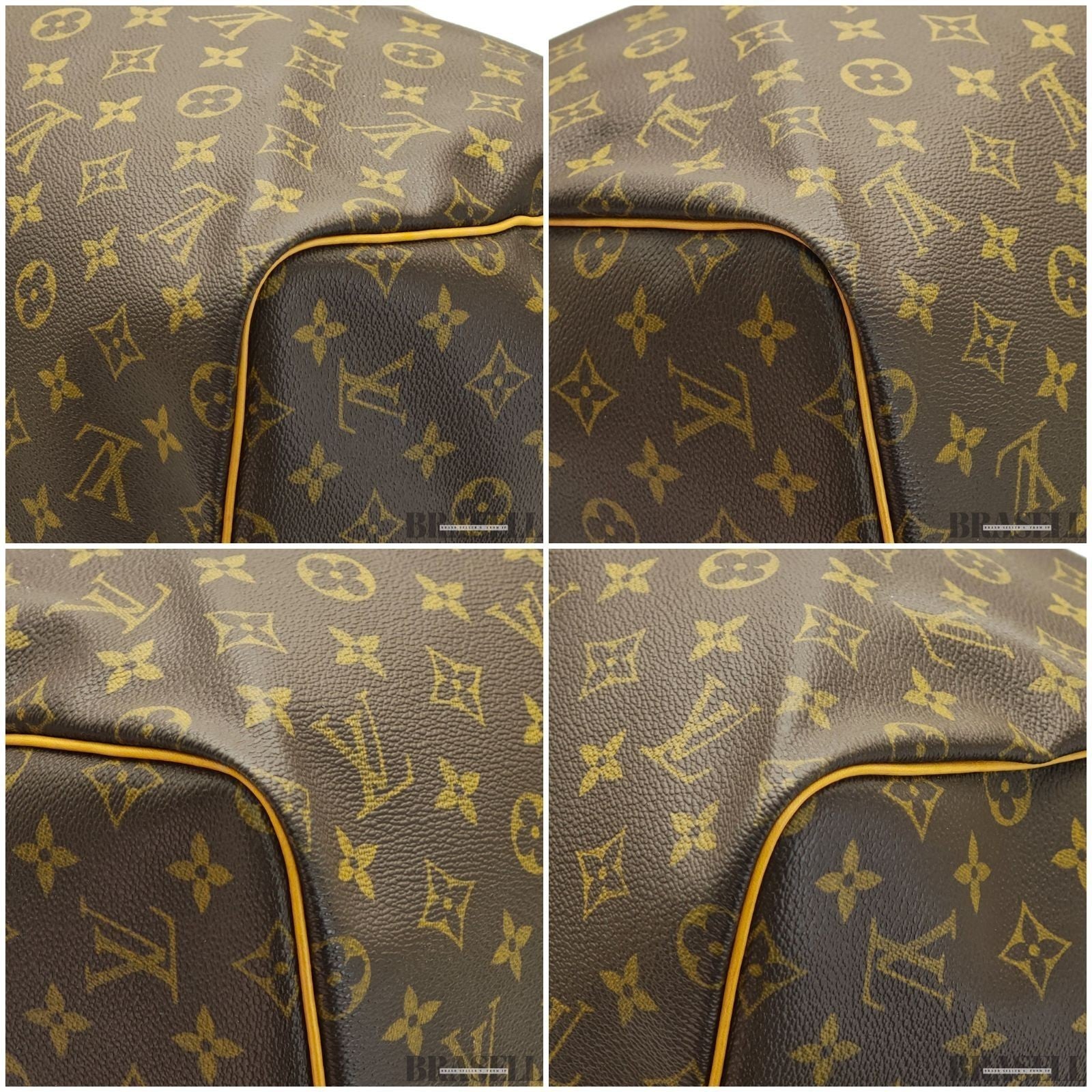 Louis Vuitton Keepall Bandoulière 55 M41414 Handbag Boston Bag Larg Brown Unisex