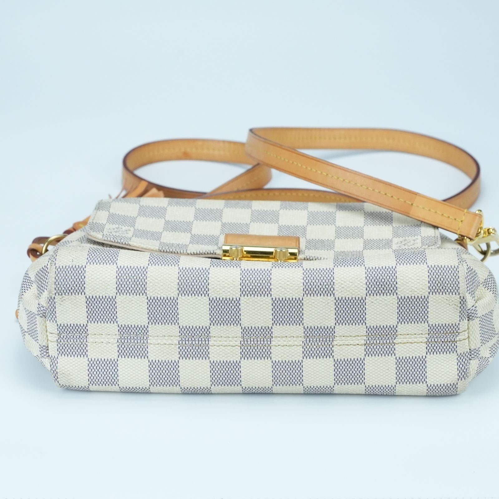 LOUIS VUITTON Damier Azur Croisette Handbag Shoulder Bag N41581