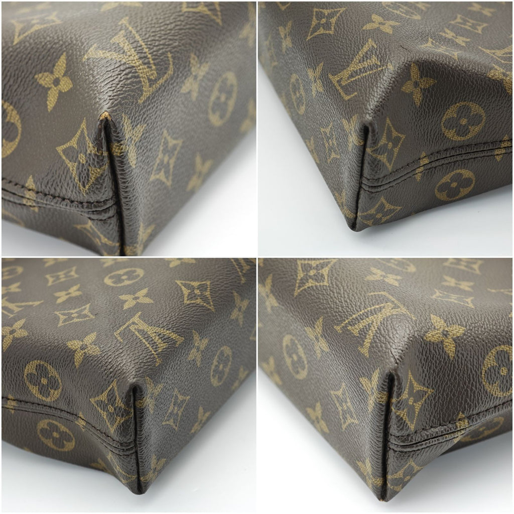 LOUIS VUITTON Monogram Macather PDJ Porte Documan Jour NM Business Bag M54019