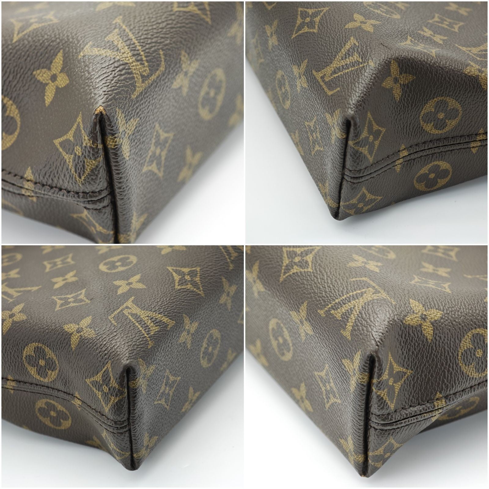 LOUIS VUITTON Monogram Macather PDJ Porte Documan Jour NM Business Bag M54019