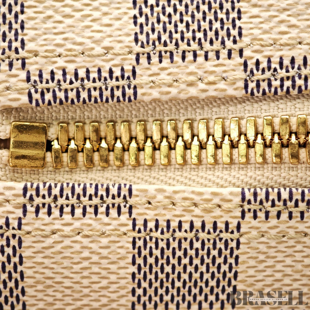 LOUIS VUITTON Keepall Bandouliere 55  Damier Azur N41429 Boston Bag