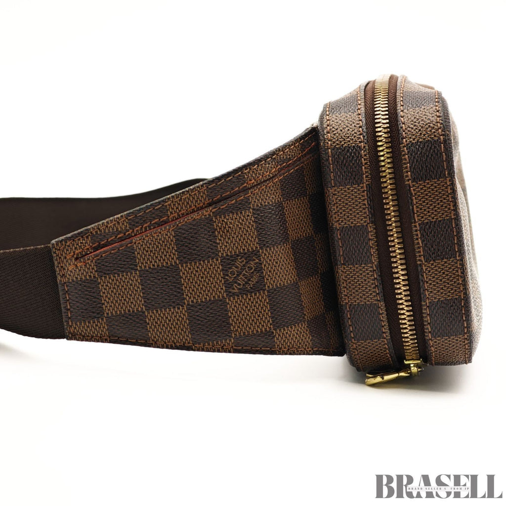 LOUIS VUITTON Geronimos N51994 Damier Ebene Sling Shoulder Waist Bag Unisex