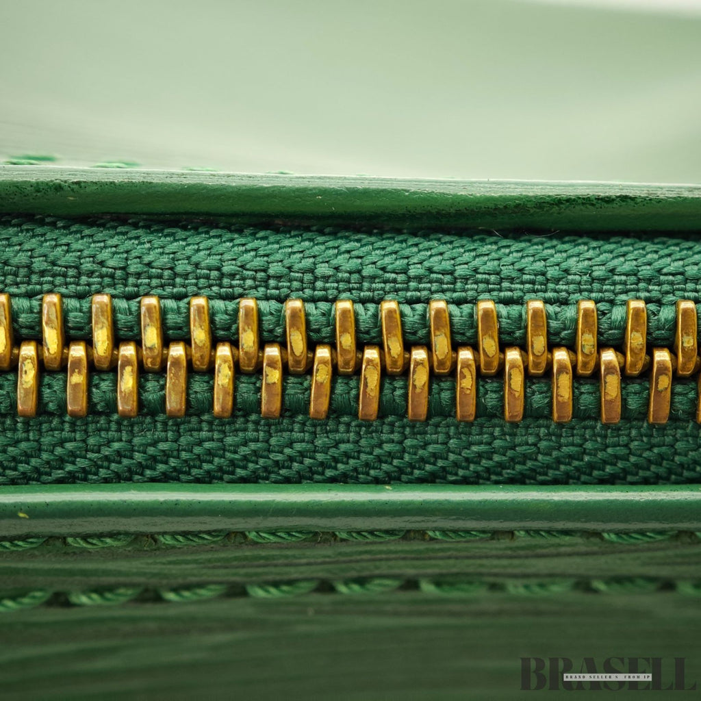 LOUIS VUITTON Epi Speedy 30 Hand Bag Mini Boston Borneo Green M43004 Leather