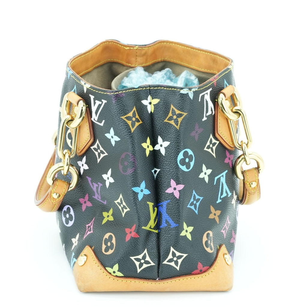 LOUIS VUITTON Multicolore Audra M40048 Handbag Noir Black Women's