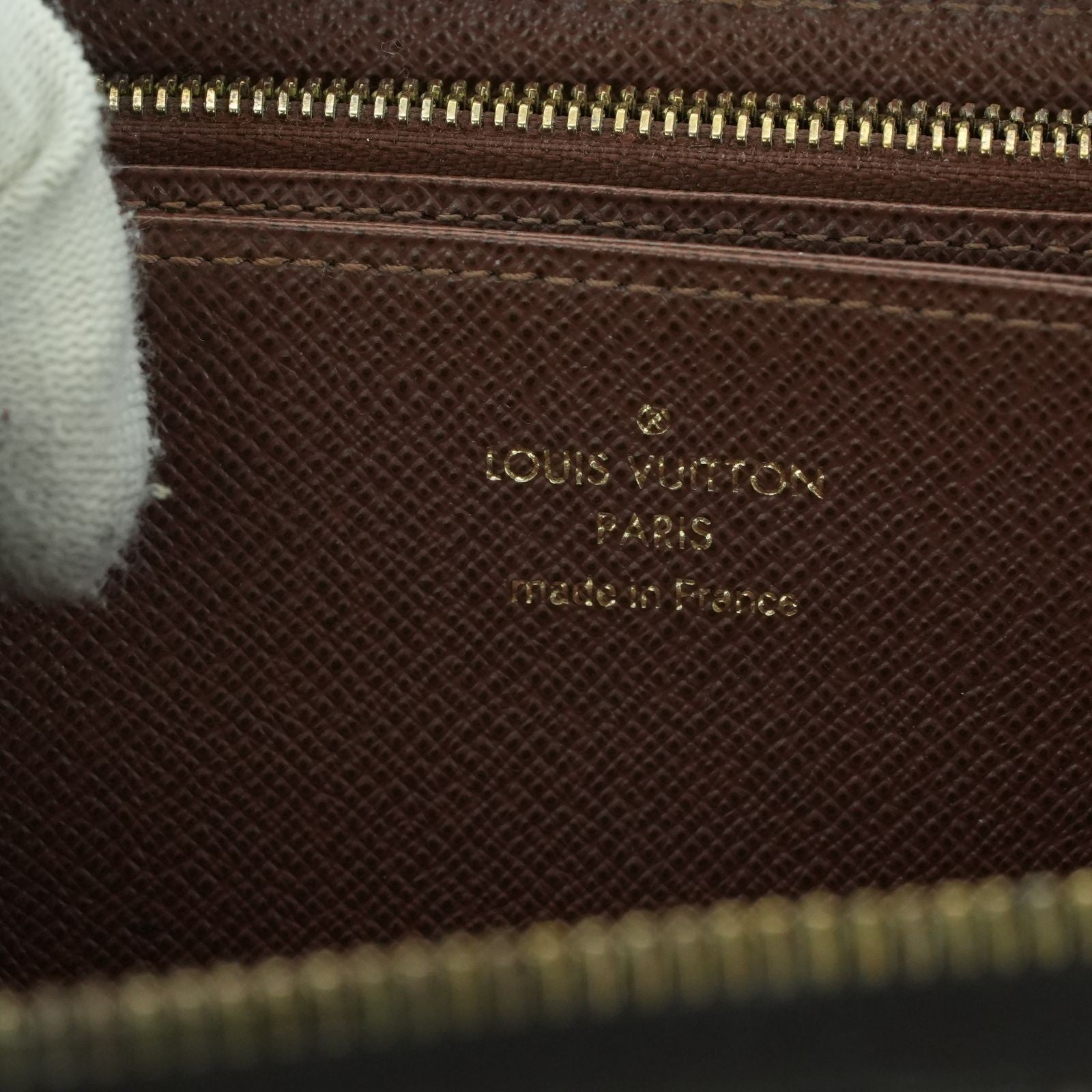 LOUIS VUITTON Zippy Wallet M41895 Long Wallet Brown