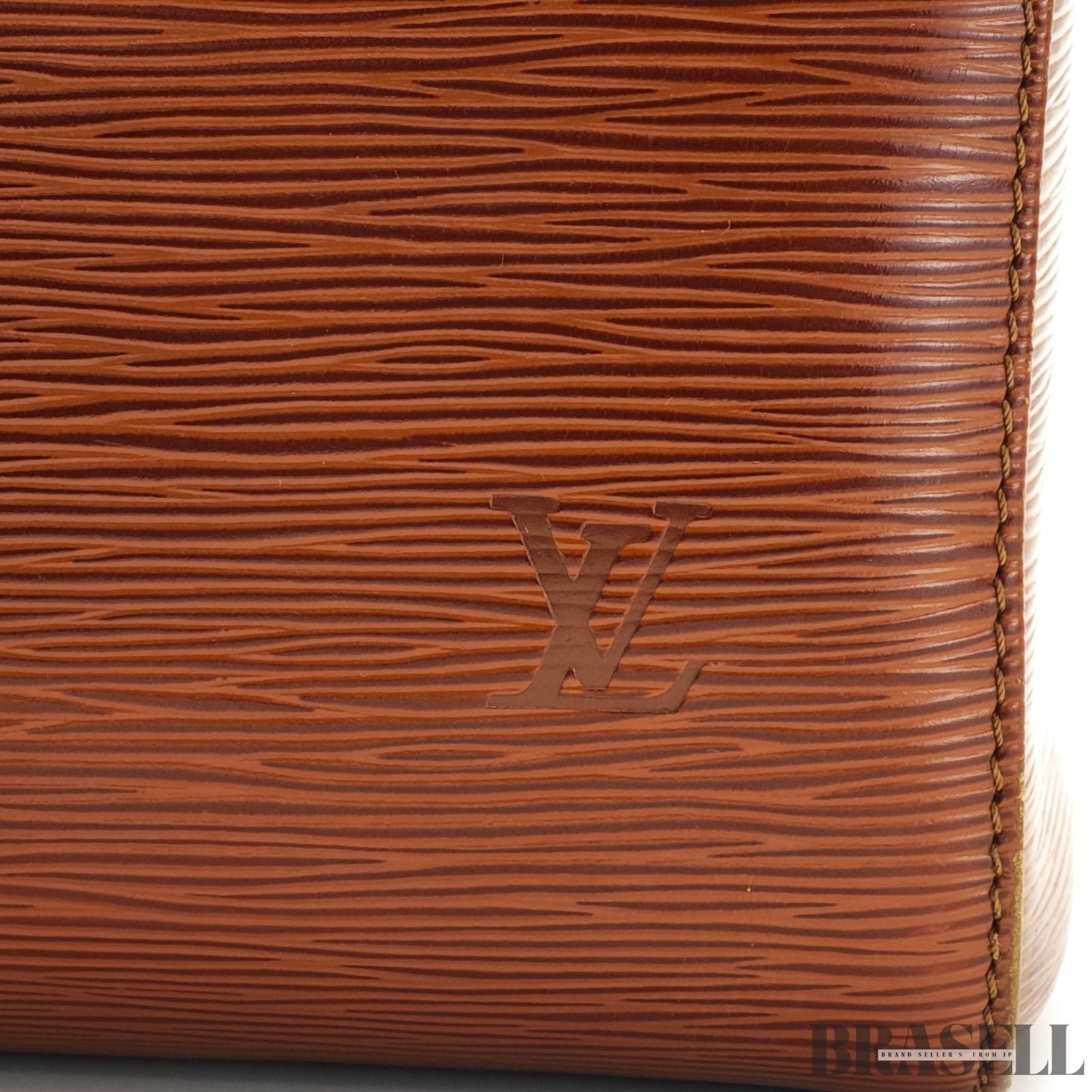 Borsa a mano Louis Vuitton Epi Speedy 30 marrone M43003 in pelle marrone da...