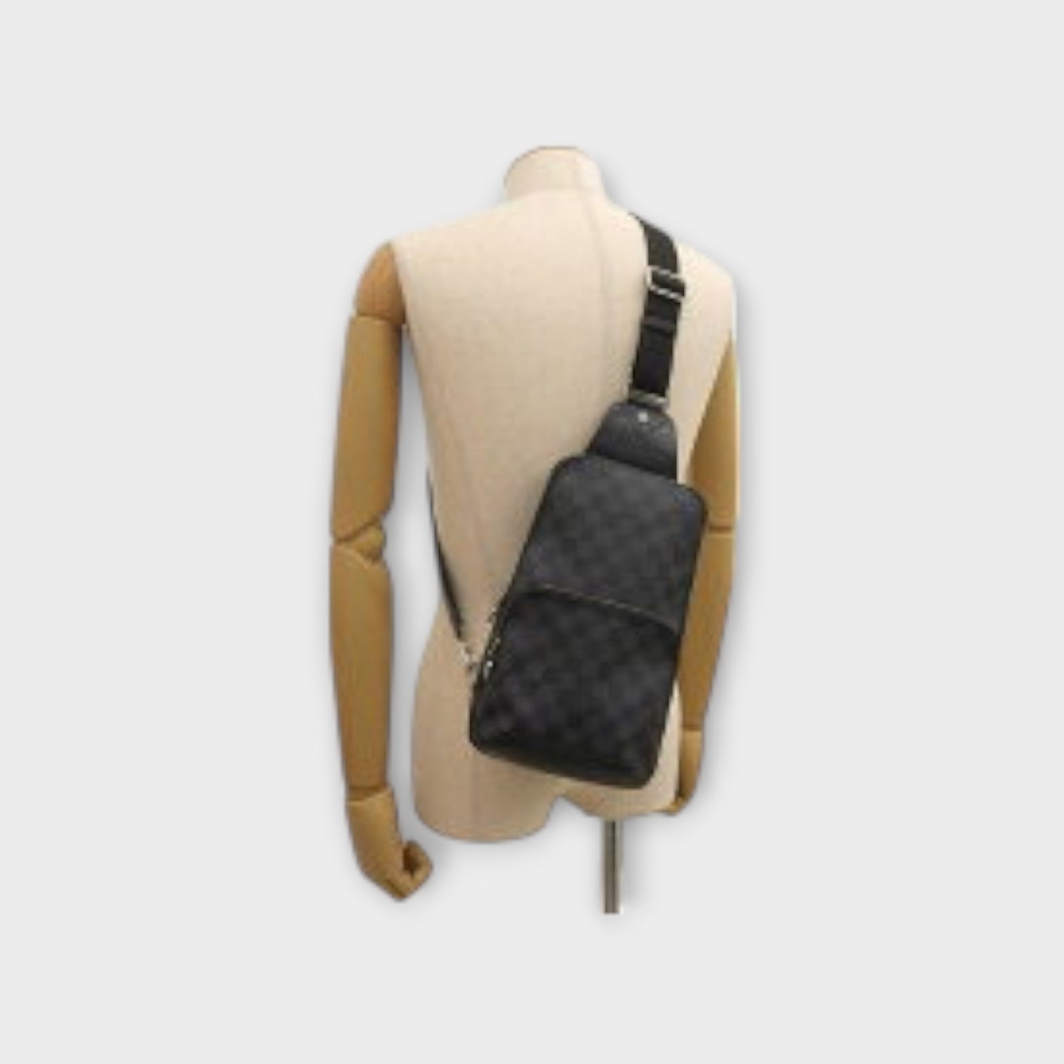 Louis Vuitton Damier Graphite Sling Bag Body Bag Damier Graphite N41719 Black【A】