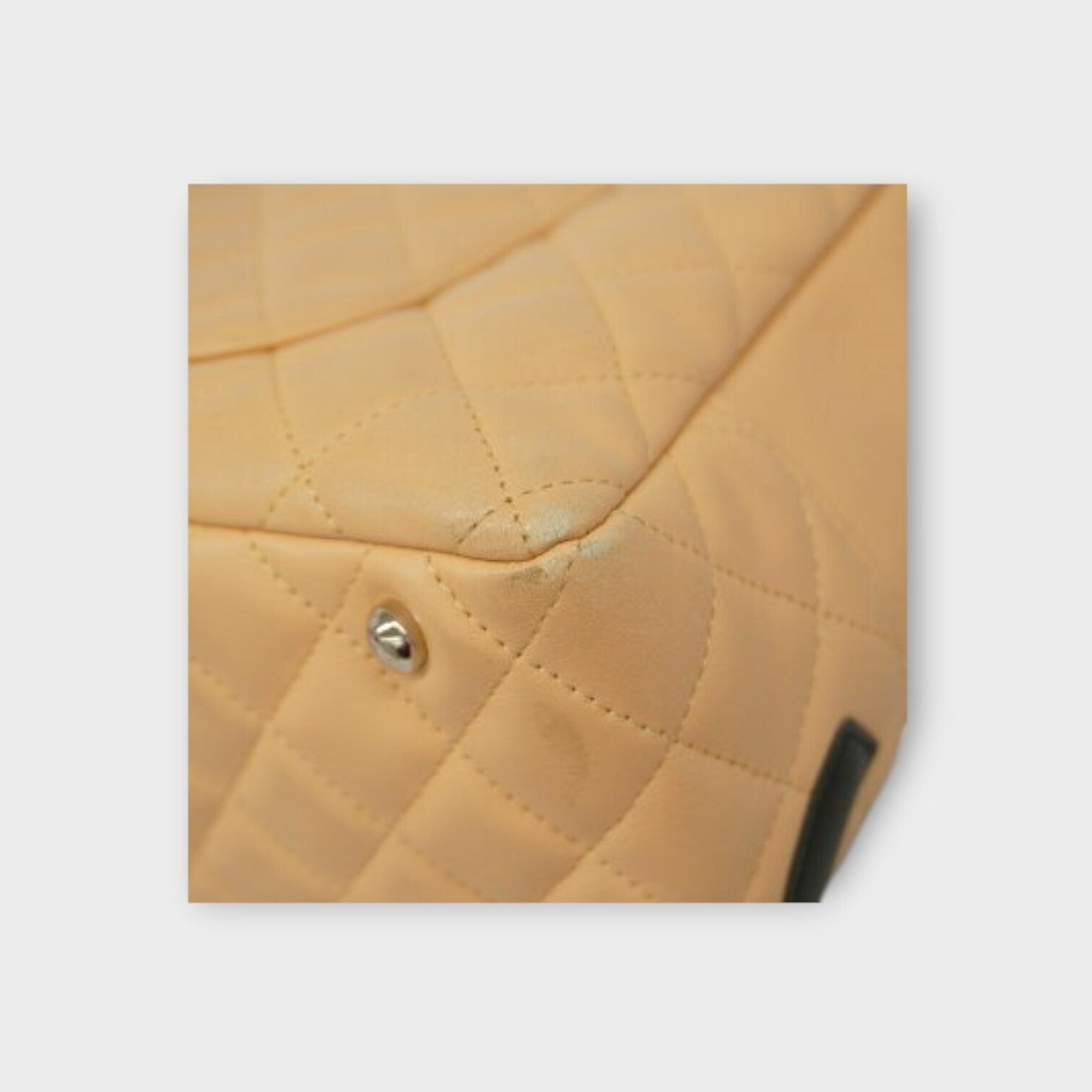 CHANEL Cambonline bowling bag bowling bag shoulder bag