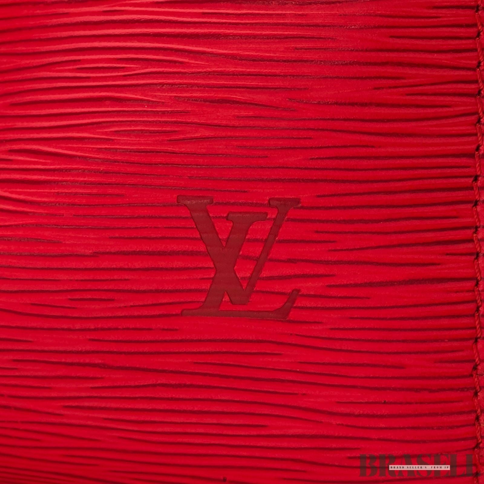 Louis Vuitton Epi Speedy 25 M43017 Mini Boston Bag Handbag Castilian Red