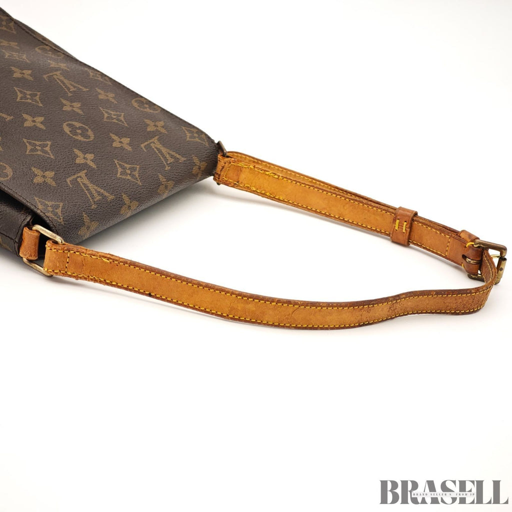 LOUIS VUITTON Musette Salsa Short Shoulder Bag Monogram Brown M51258 CA1908