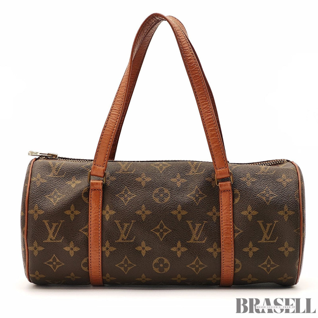 Louis Vuitton Papillon 30 GM M51365 Bag Mini Boston Monogram Canvas Brown Women