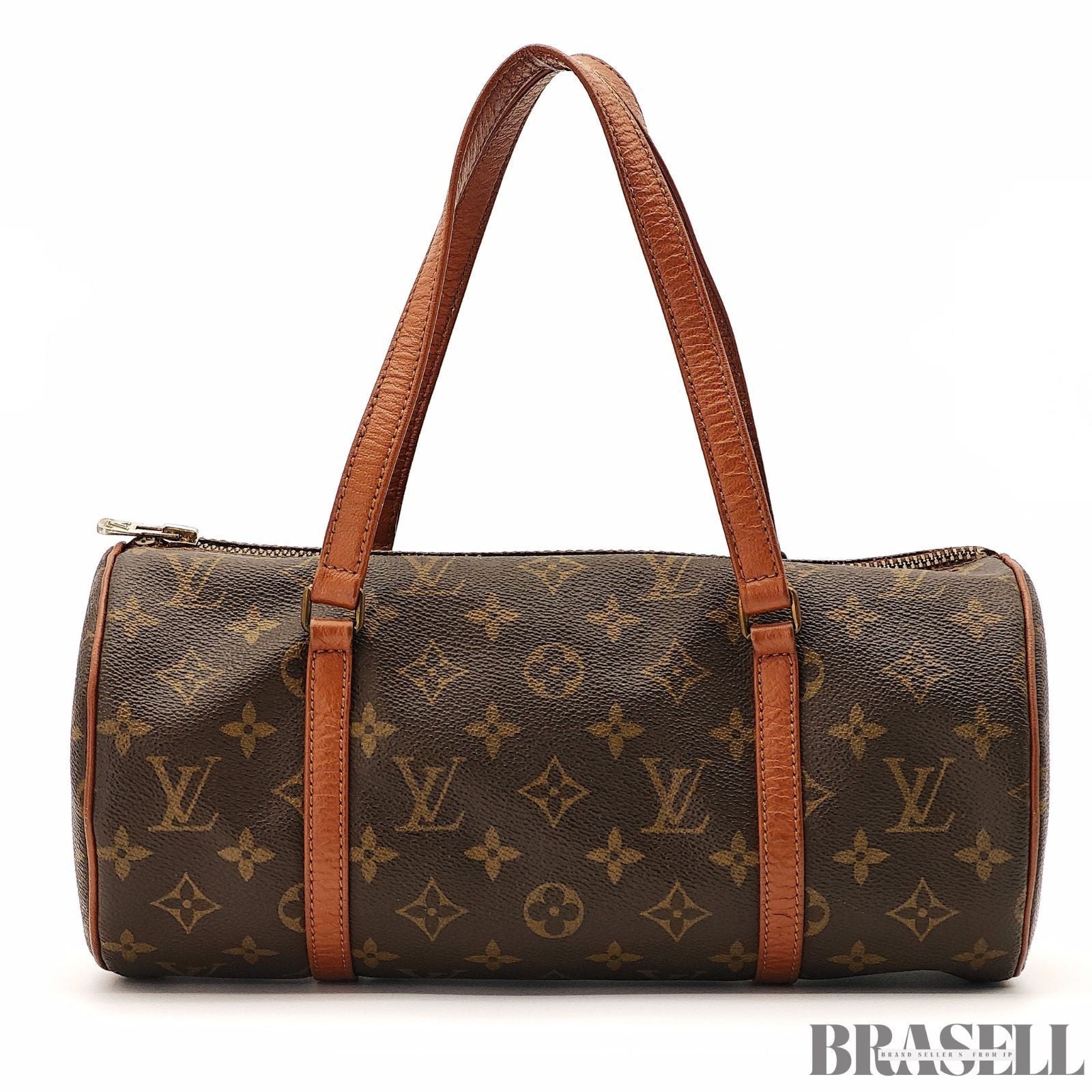 Louis Vuitton Papillon 30 GM M51365 Bag Mini Boston Monogram Canvas Brown Women