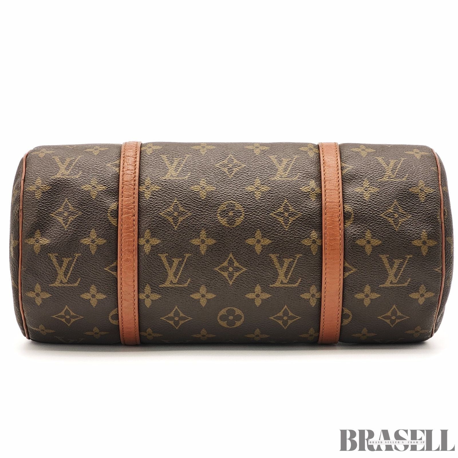 LOUIS VUITTON Papillon 30 M51365 Mini Boston Bag Monogram Brown Pouch