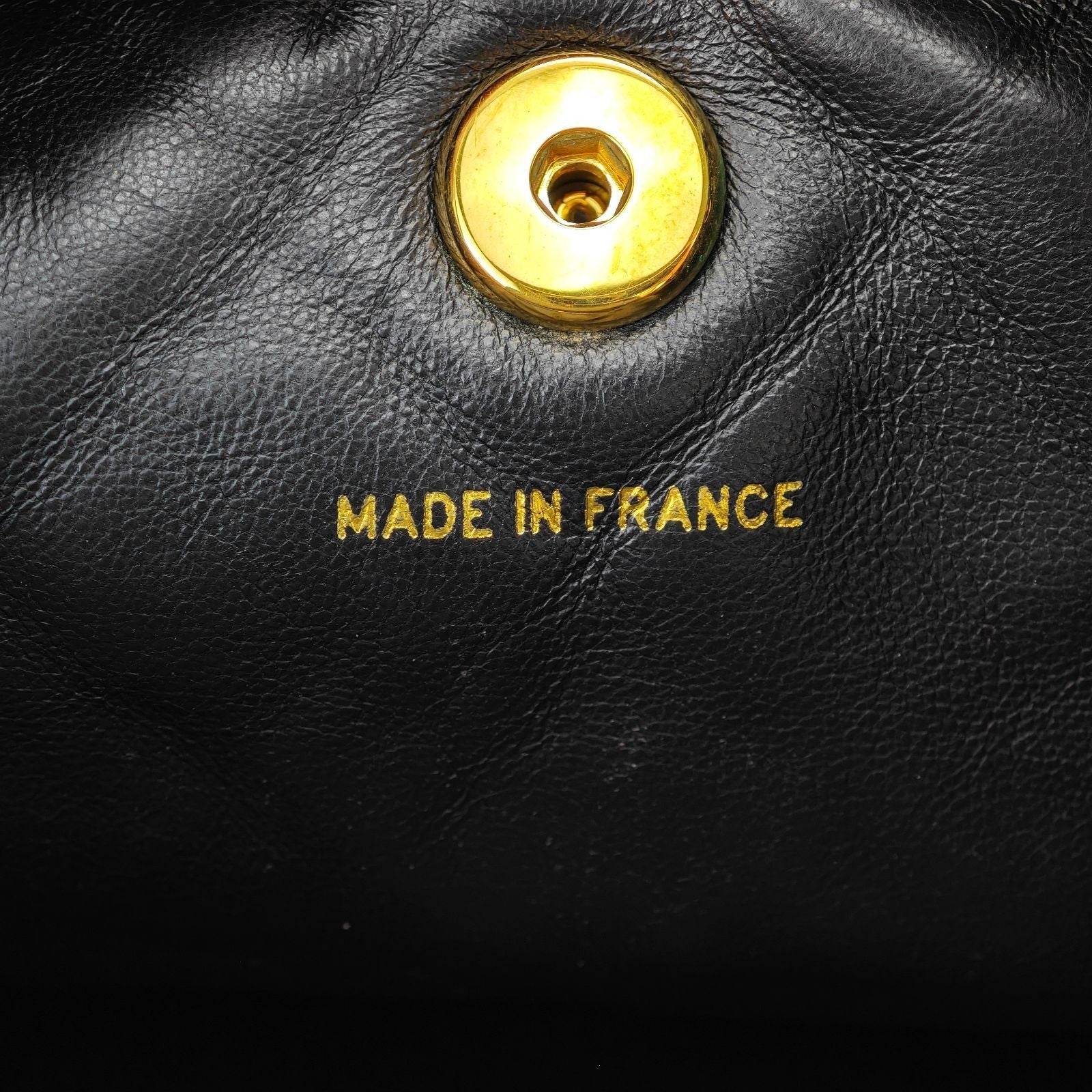 CHANEL Matelasse Bag Backpack Black Women's