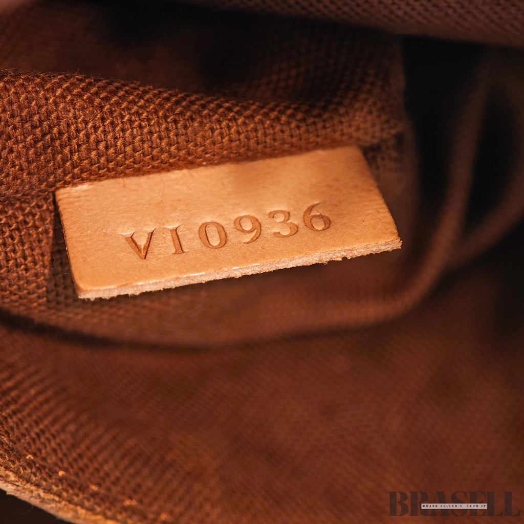 LOUIS VUITTON Alma PM Handbag M51130 Monogram Canvas Brown