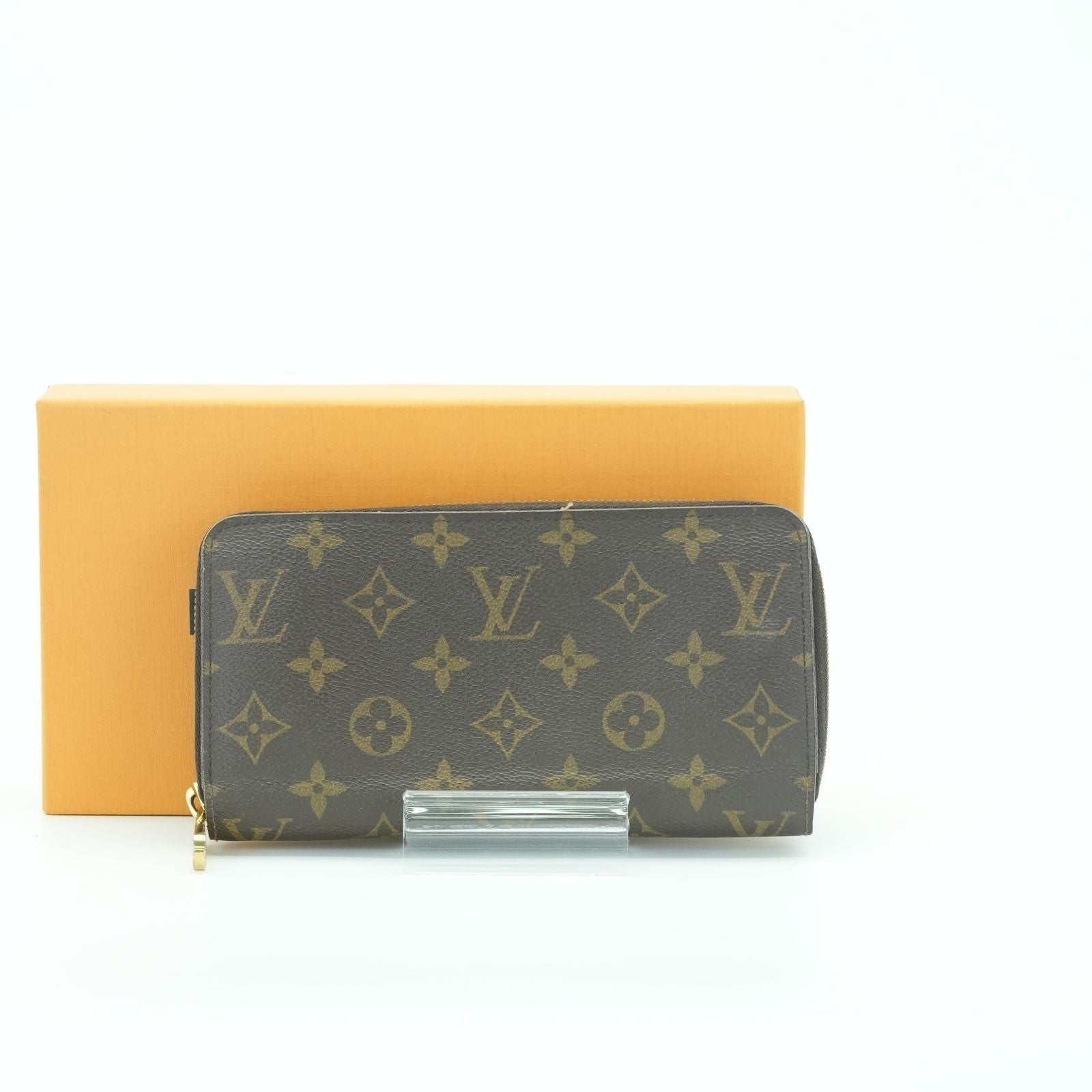 LOUIS VUITTON Zippy Wallet M41895 Long Wallet Brown