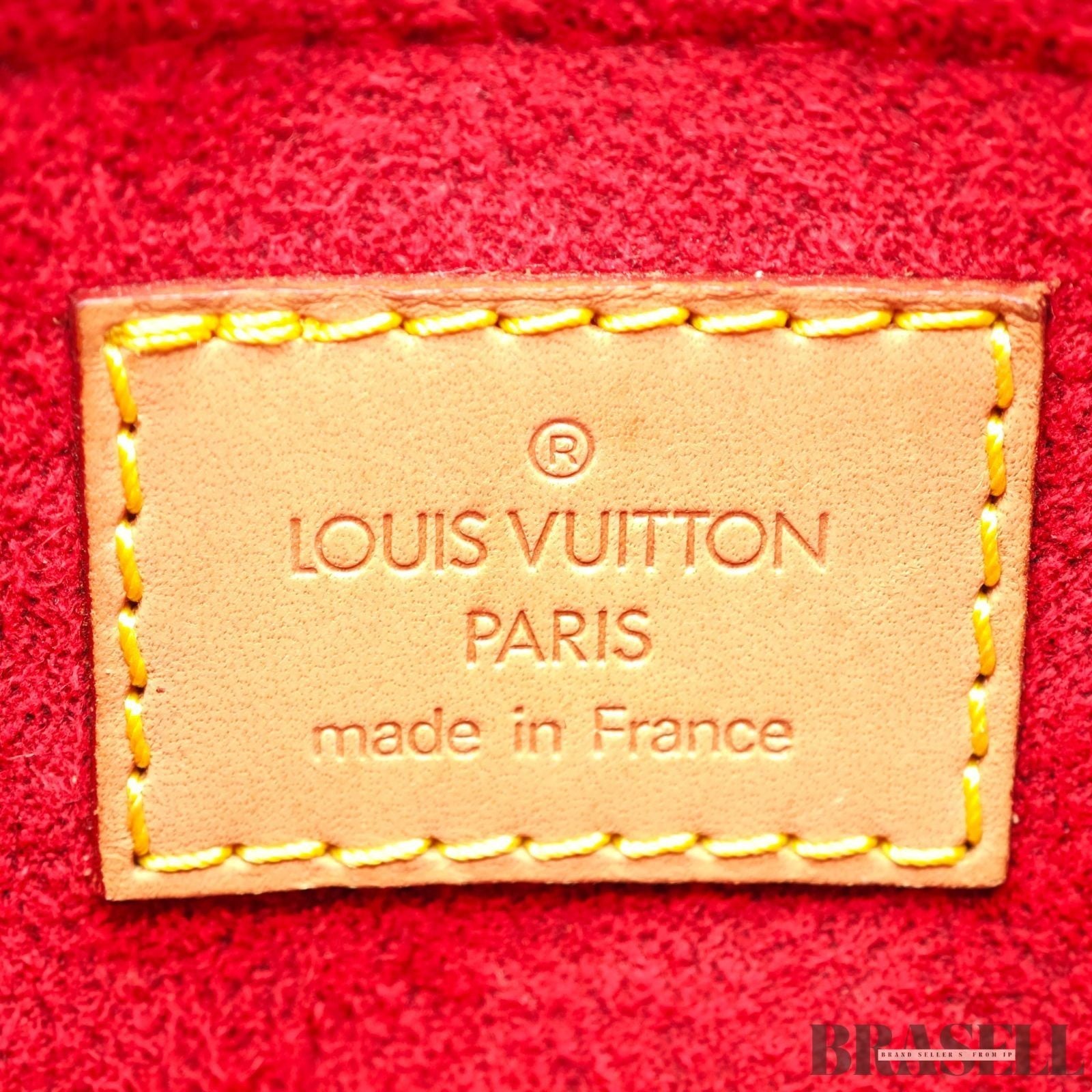 Louis Vuitton Monogram Croissant MM M51510 Bag Handbag Crescent Brown