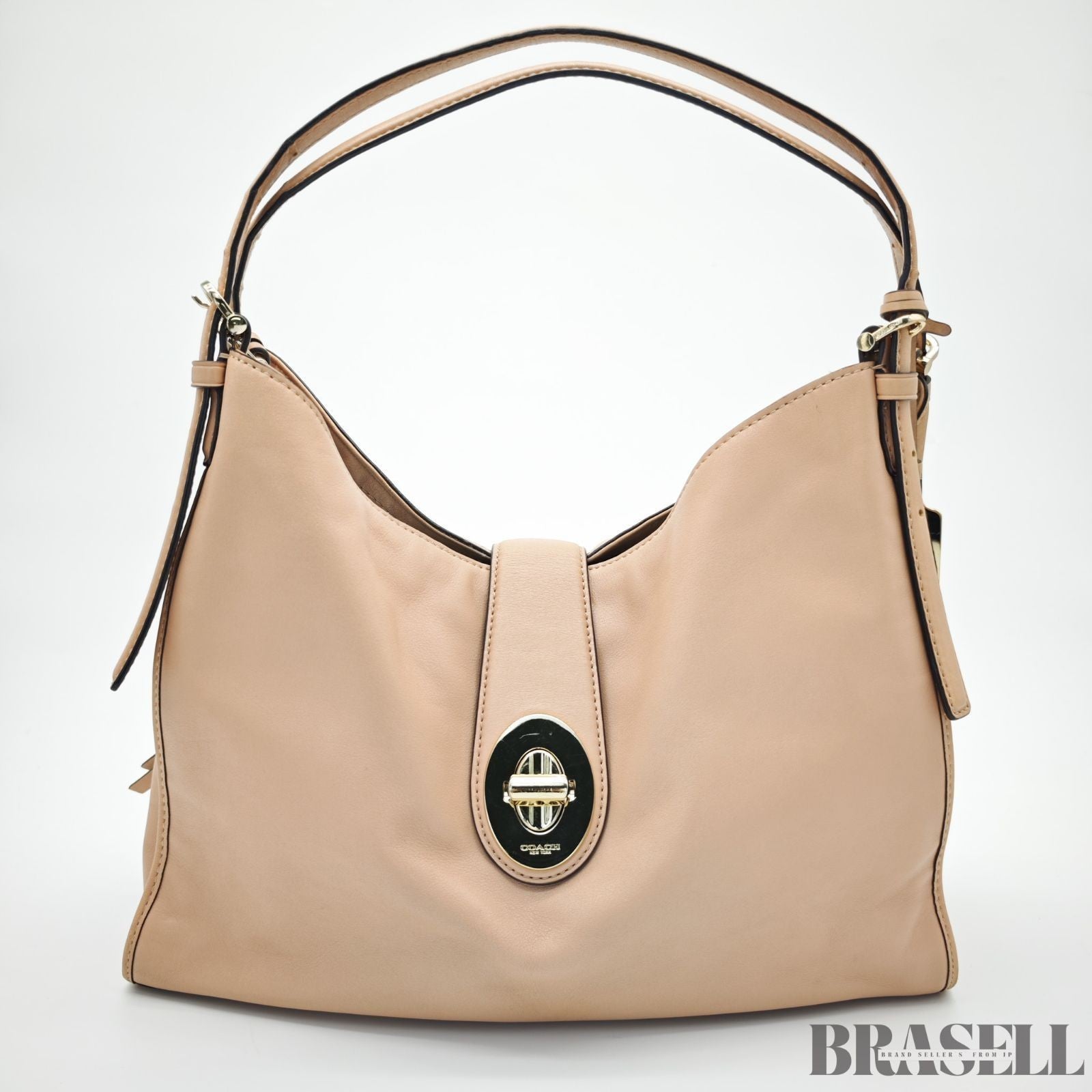 COACH Madison Carlyle Tote Bag Large Capacity Pink Women’s