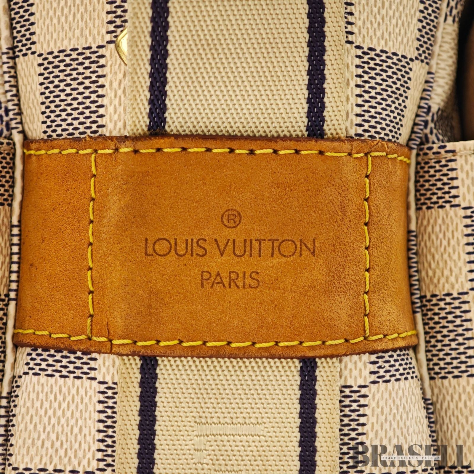 Louis Vuitton Damier Azur Naviglio N51189 Messenger Bag Shoulder Bag Off White