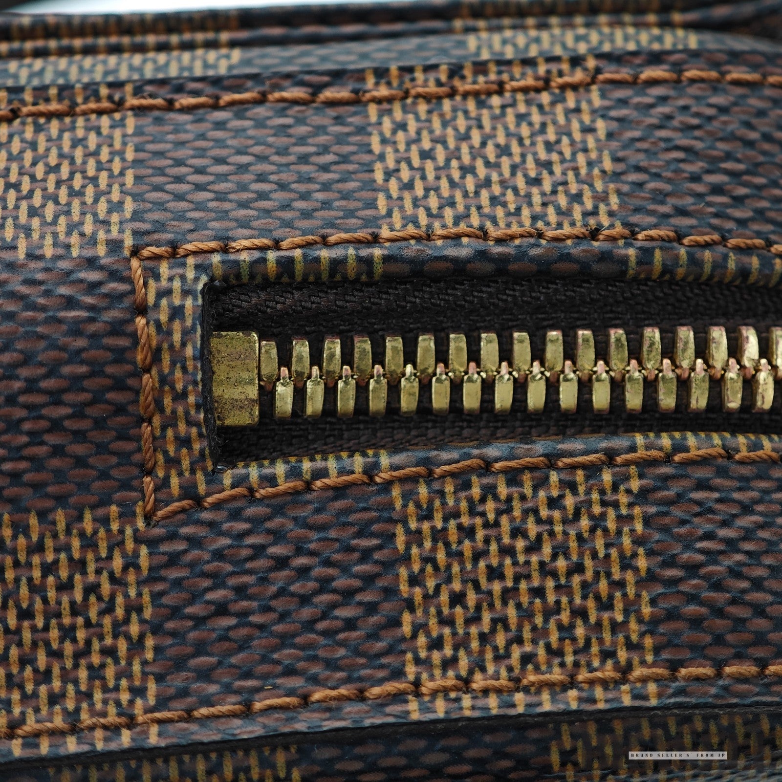 LOUIS VUITTON Geronimos N51994 Crossbody Bag Damier Ebene Brown