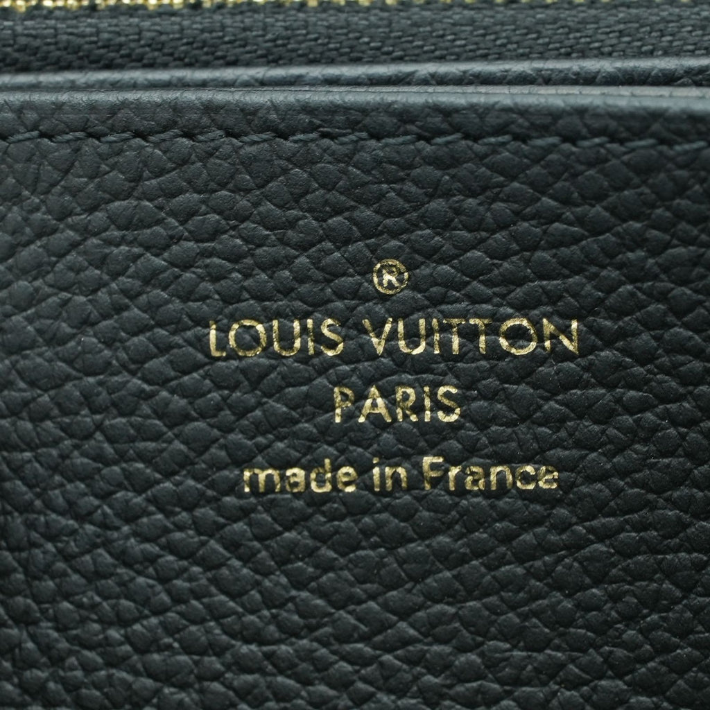 LOUIS VUITTON Empreinte Giant M69698 Long Wallet Zippy Wallet Black