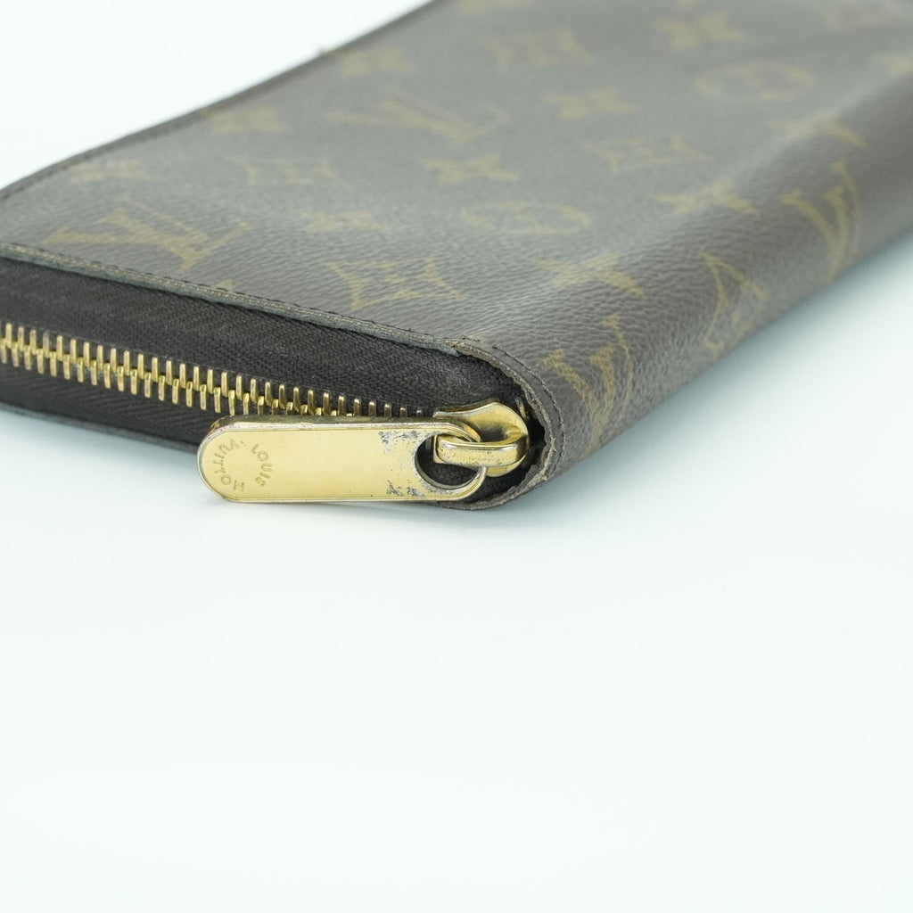 LOUIS VUITTON Zippy Wallet M41895 Long Wallet Brown