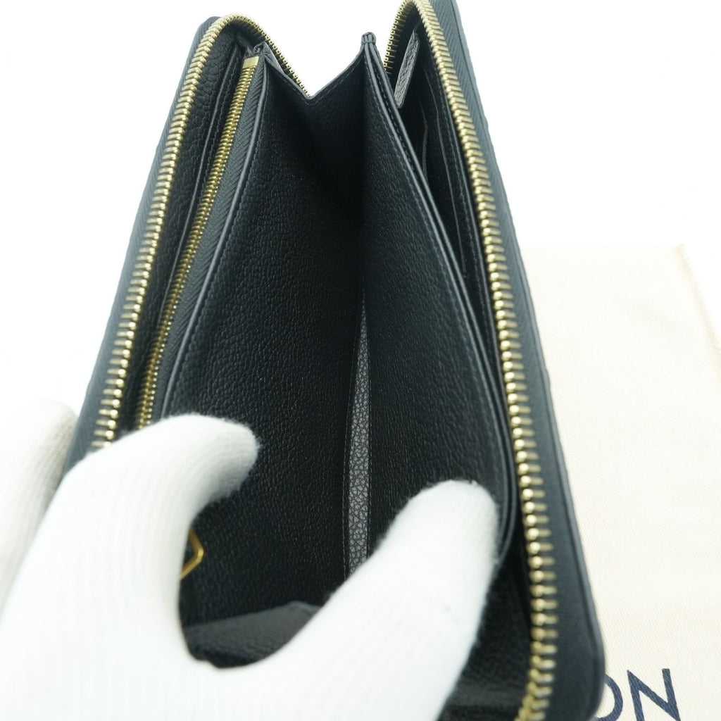 LOUIS VUITTON Empreinte Giant M69698 Long Wallet Zippy Wallet Black