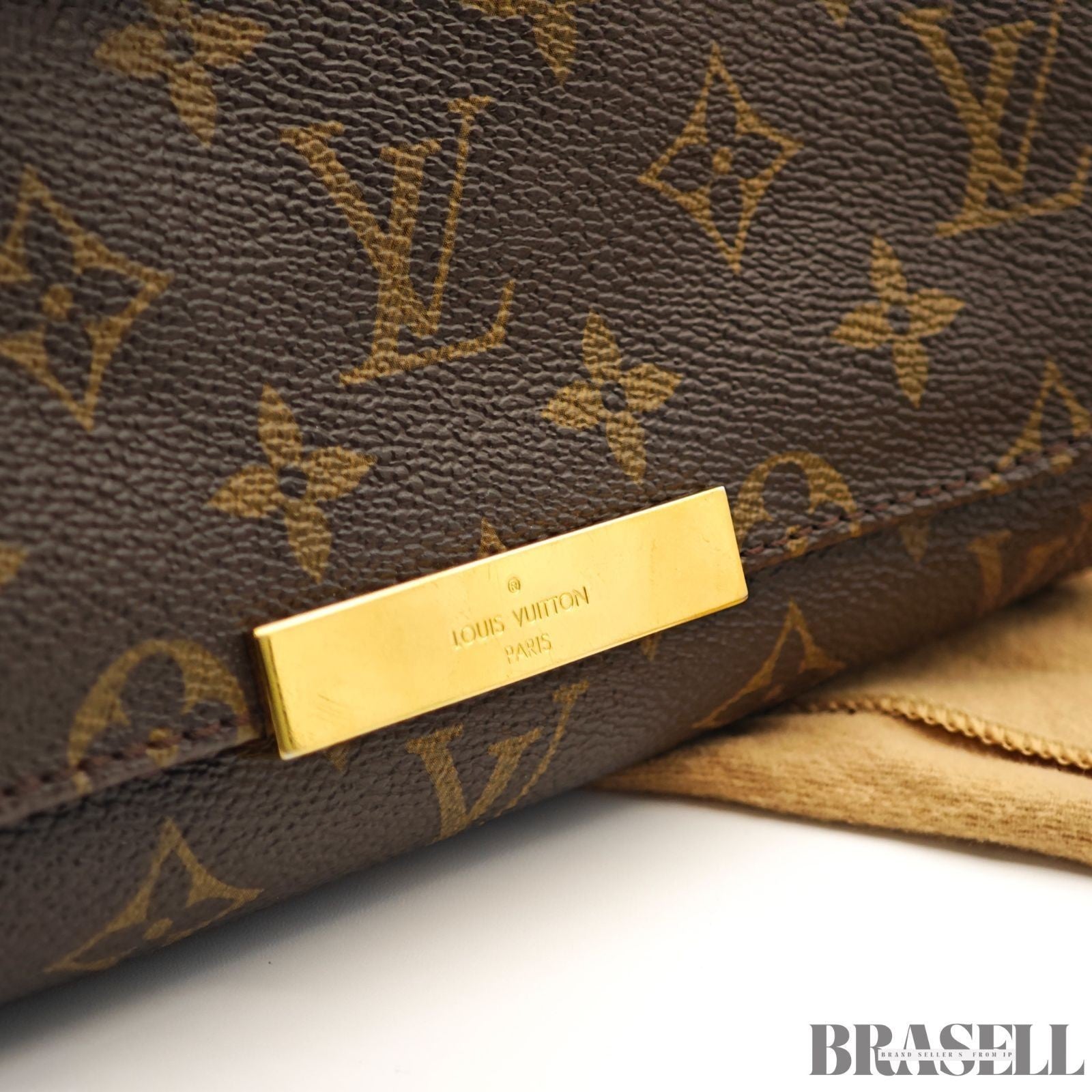 LOUIS VUITTON Monogram Favorit MM Shoulder Bag 2way M40718 Auth FL3175