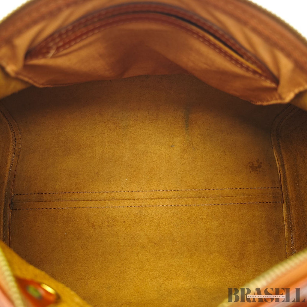 Borsa a mano Louis Vuitton Epi Speedy 30 marrone M43003 in pelle marrone da...