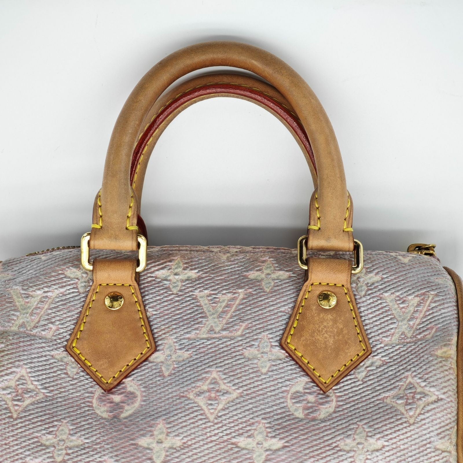 LOUIS VUITTON Monogram Denim Nano Speedy M81213 2-Way Shoulder Bag/Handbag