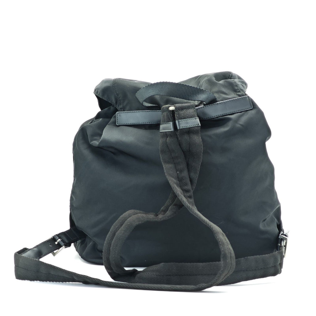 PRADA Tessuto Nylon Backpack M212500 Black with Guarantee Card