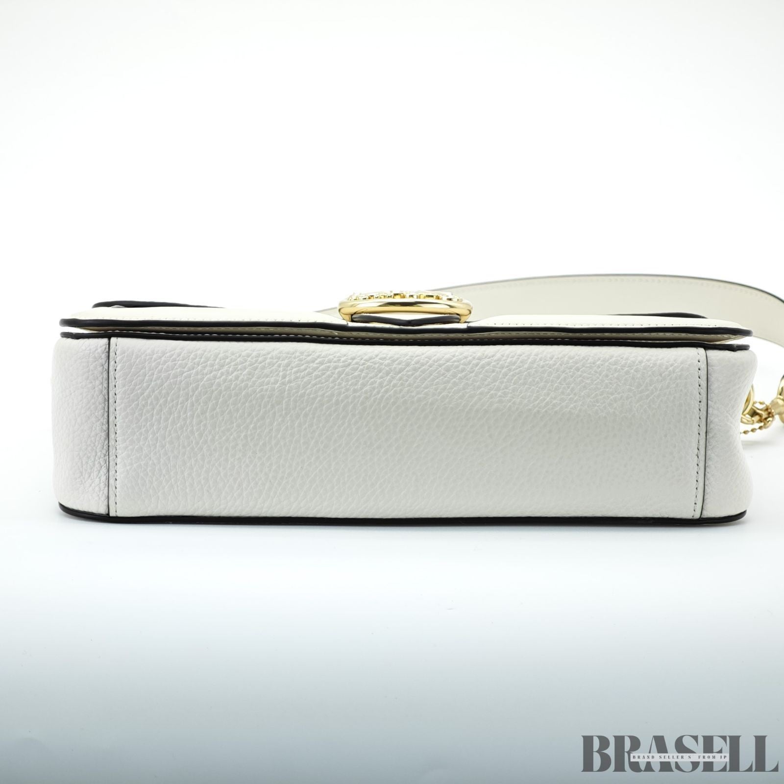 COACH Sulky F05497 Handbag Flap Compact Chalk Ivory Women’s