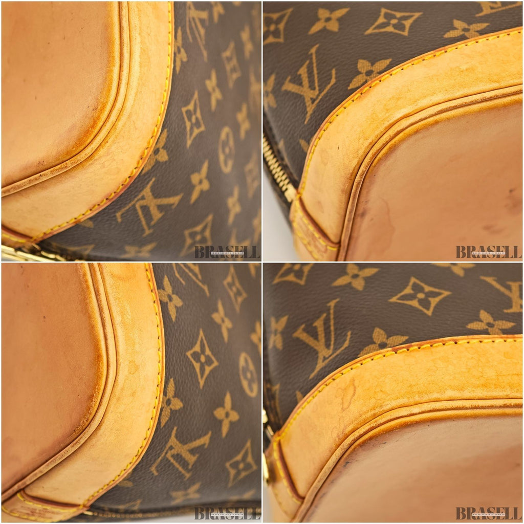 Louis Vuitton Monogram Alma PM Handbag Tote Bag M53151 Canvas Brown Woman