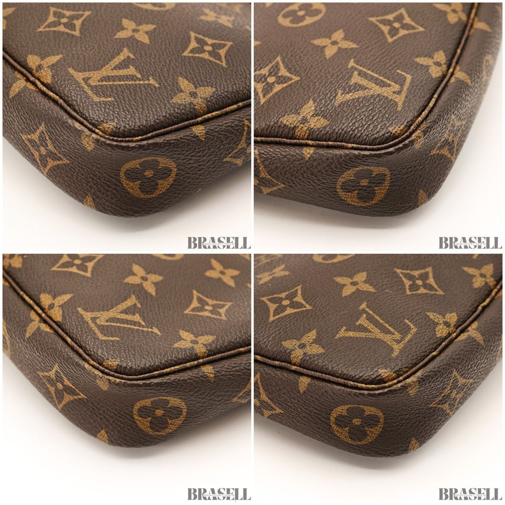 Louis Vuitton Accessoires M51980 Bag Handbag Small Monogram Canvas Brown