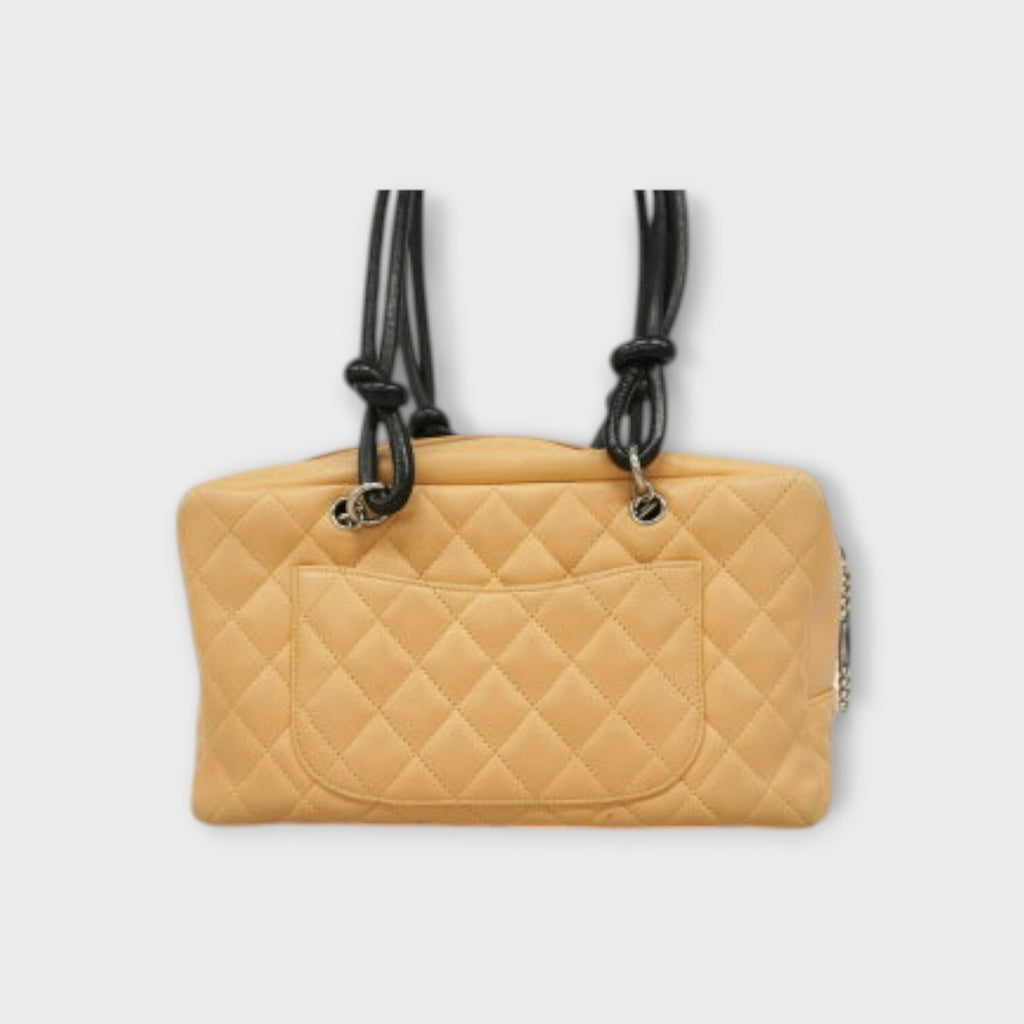 CHANEL Cambonline bowling bag bowling bag shoulder bag