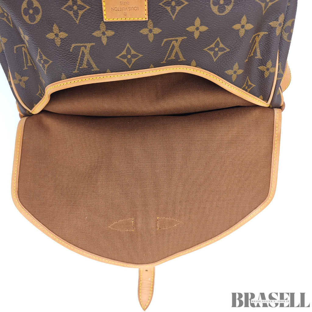 LOUIS VUITTON Saumur 30 Shoulder Bag M42256 Monogram Canvas Brown