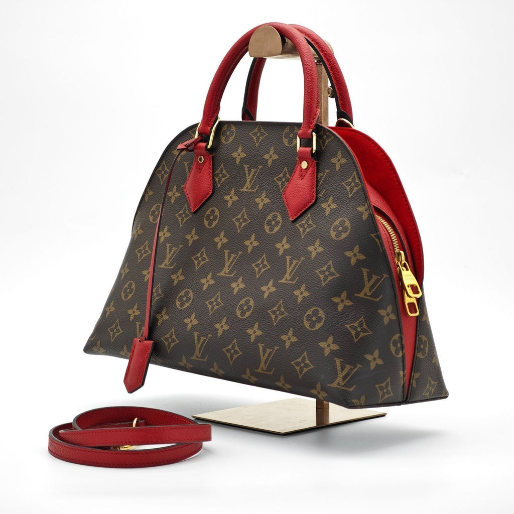 LOUIS VUITTON Monogram Alma M41779 2-Way Handbag Brown Women's