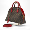 LOUIS VUITTON Monogram Alma M41779 2-Way Handbag Brown Women's