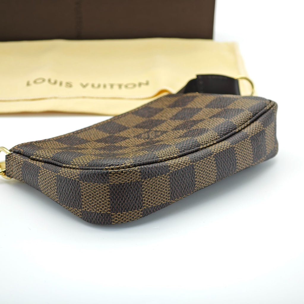 Louis Vuitton Damier Mini Pochette Accessoires Bag Brown Women’s N58009