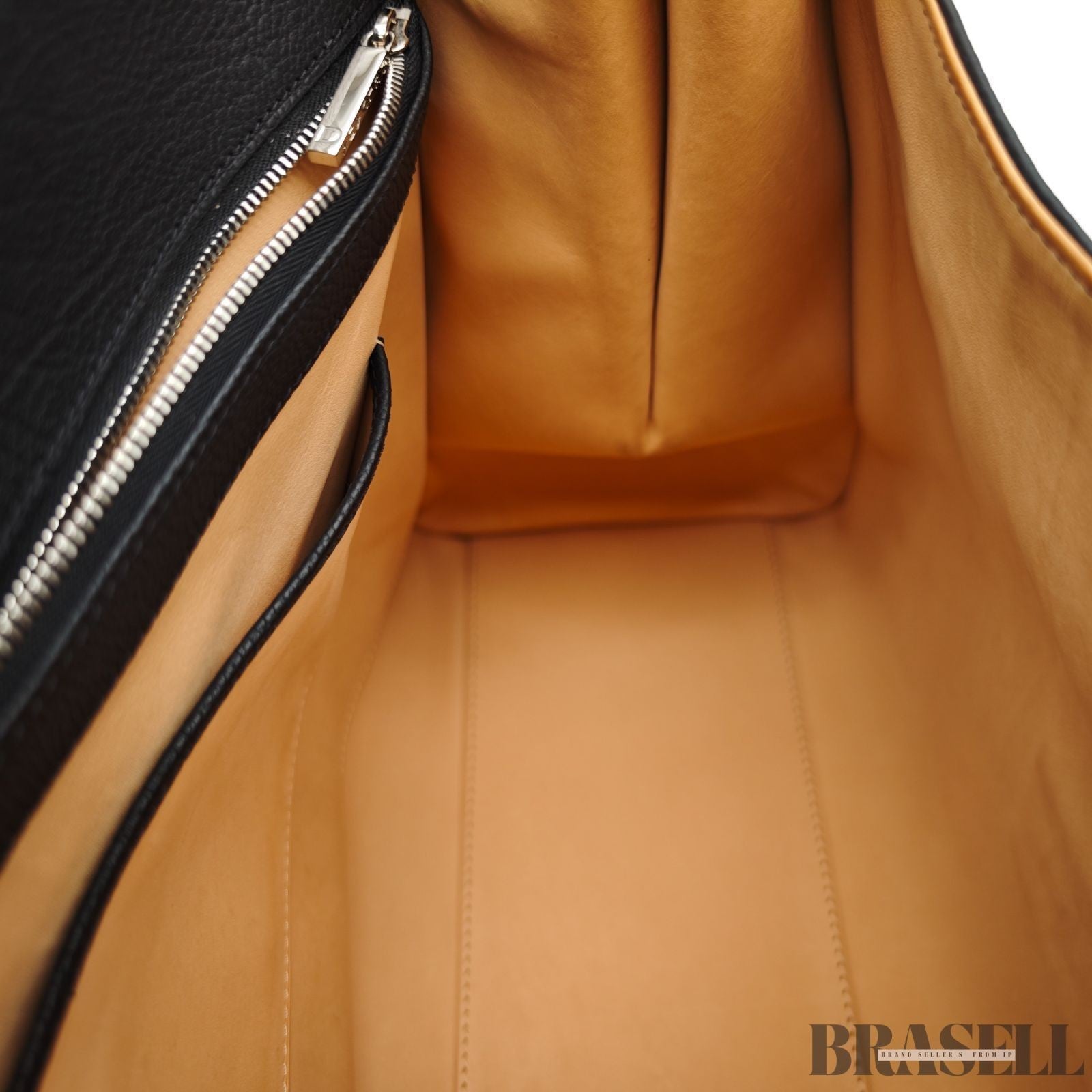 Delvaux Brillant MM Handbag Shoulder Bag 2-Way Black Women’s With Dust Bag