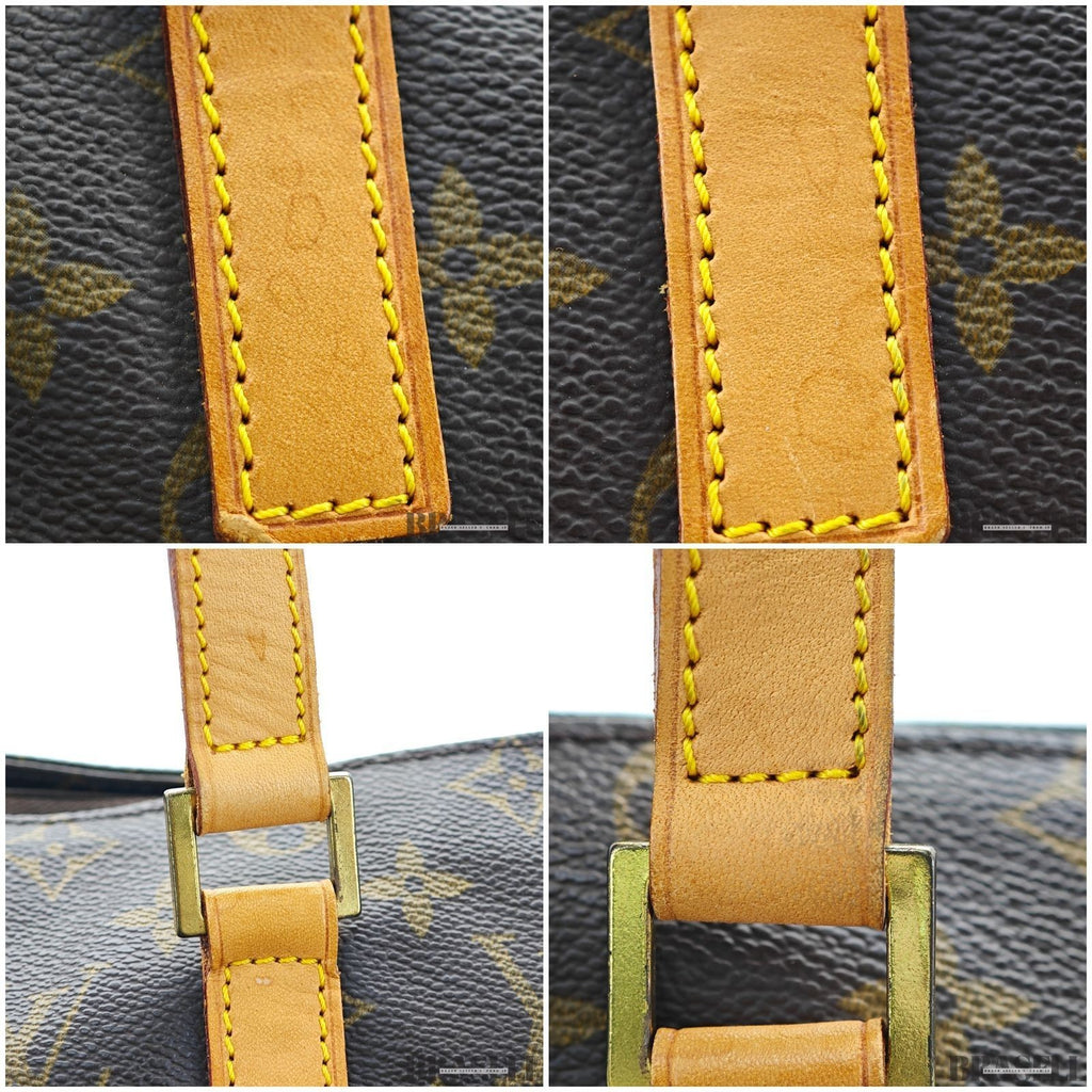 LOUIS VUITTON Cabas Maison M51151 Monogram Large Tote Bag Brown Leather Women’s
