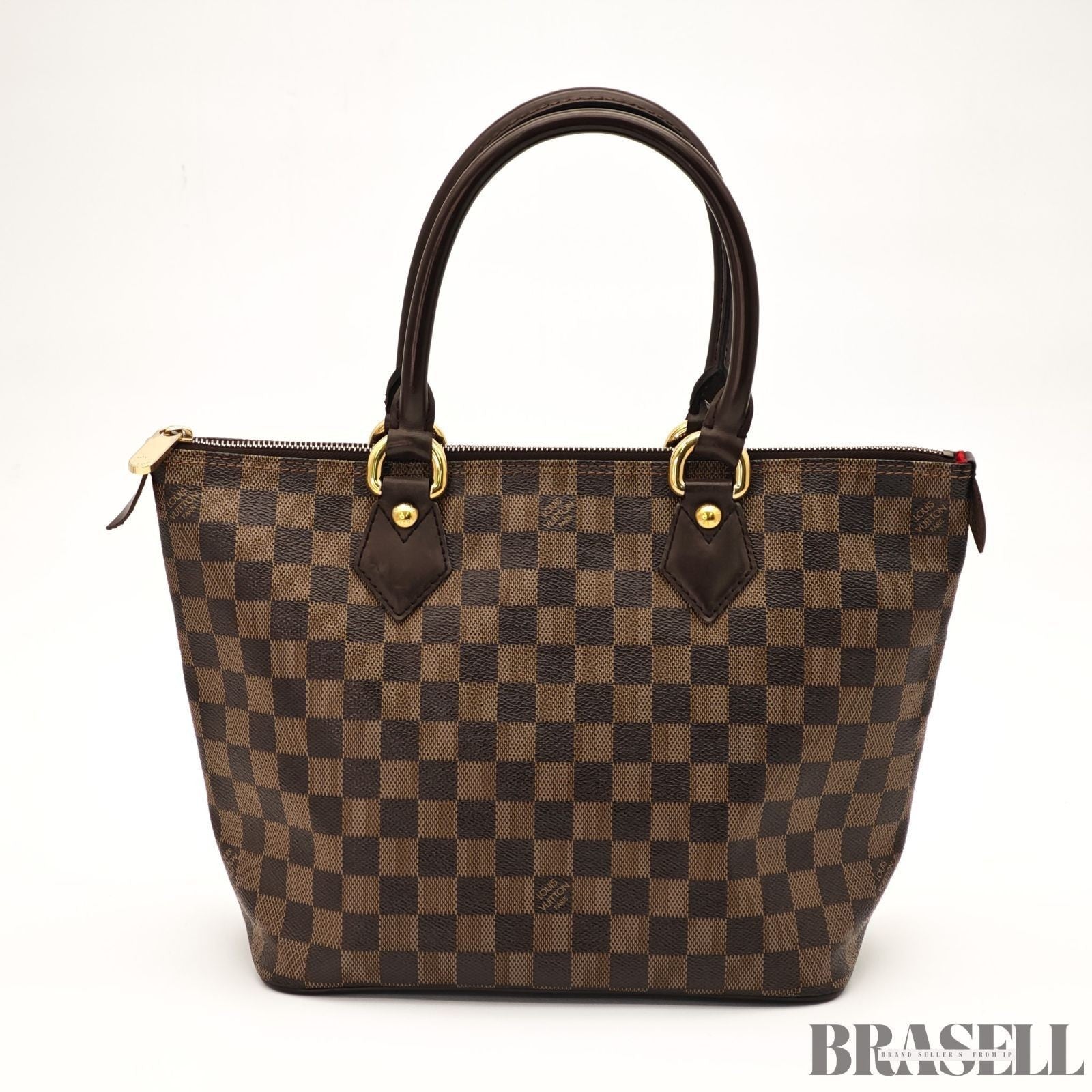 LOUIS VUITTON Saleya PM Tote Bag N51183 Brown Damier Canvas Unisex