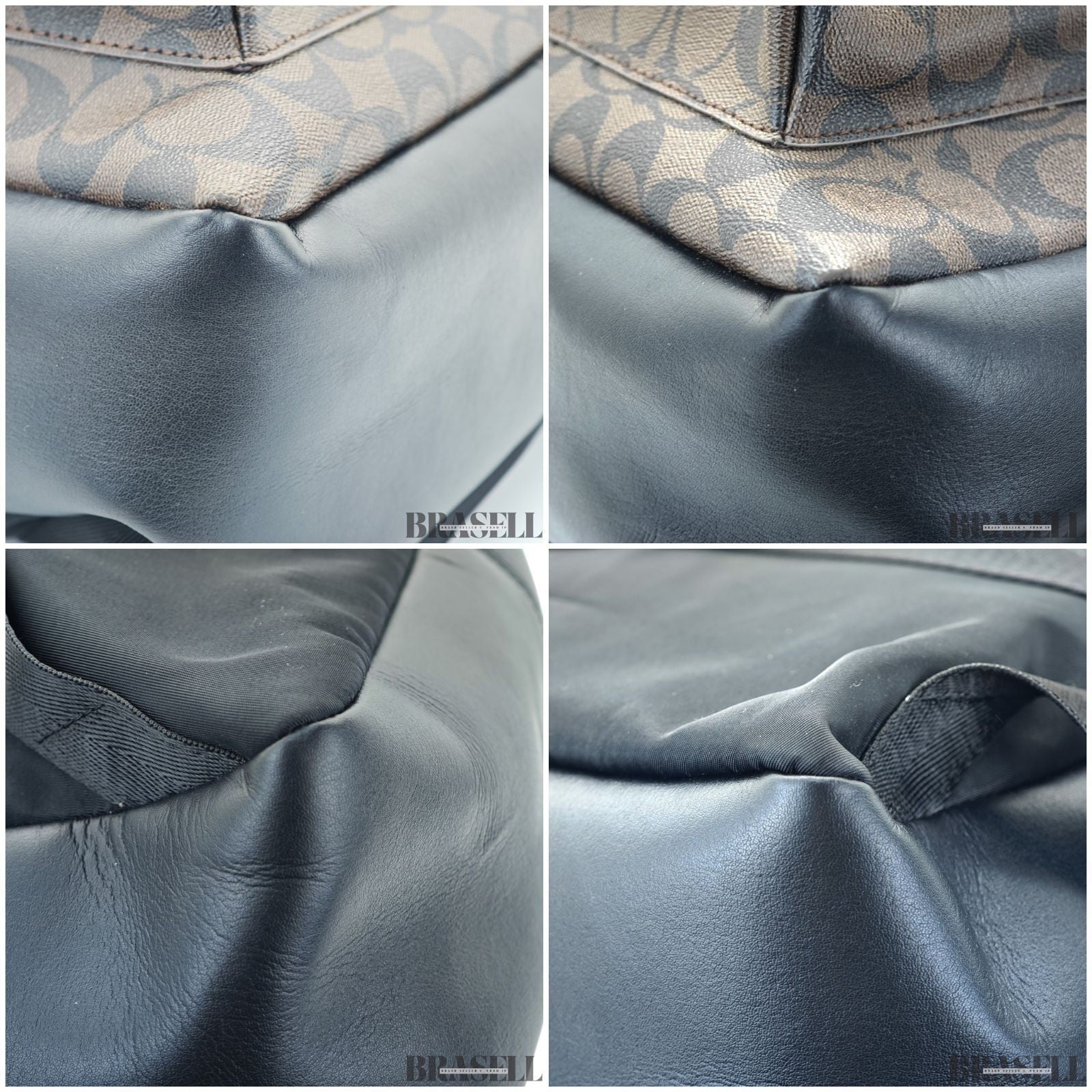 COACH Charlie Signature Backpack Brown color for Men and Women