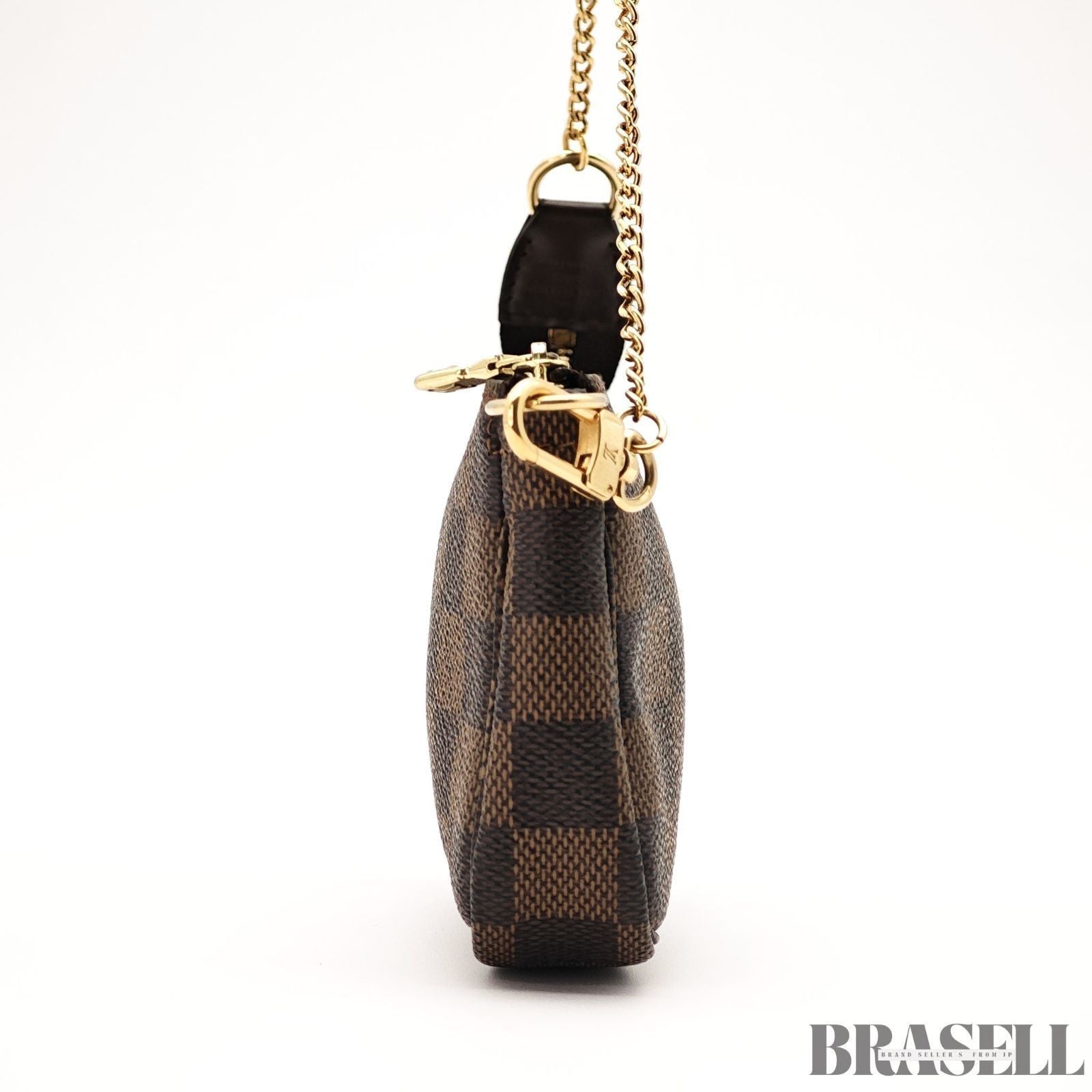 Louis Vuitton Damier Ebene Mini Pochette Accessoires M58009 Handbag Brown