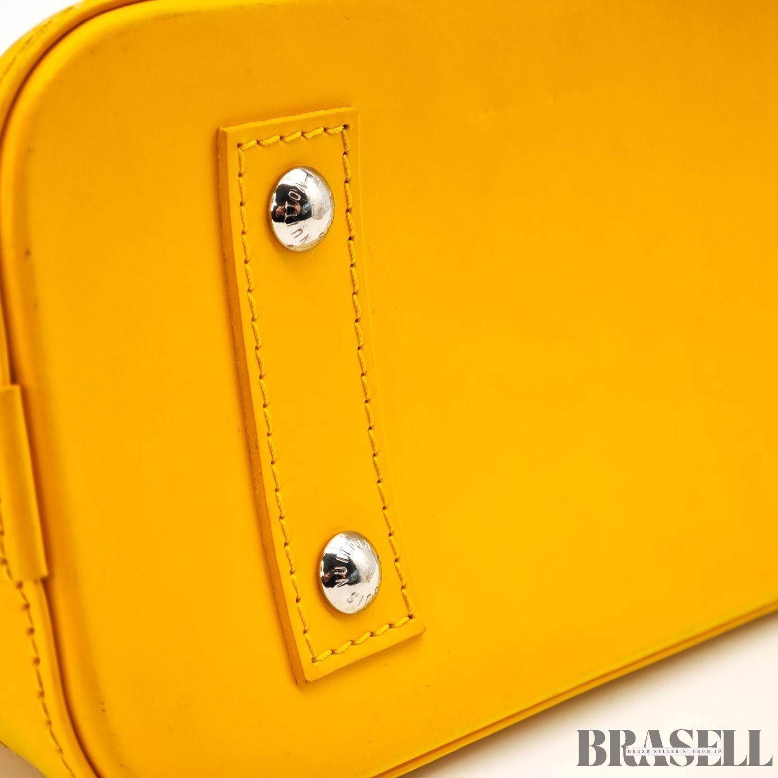 LOUIS VUITTON M40866 Epi Alma BB 2Way Citron Shoulder Bag Crossbody Handbag