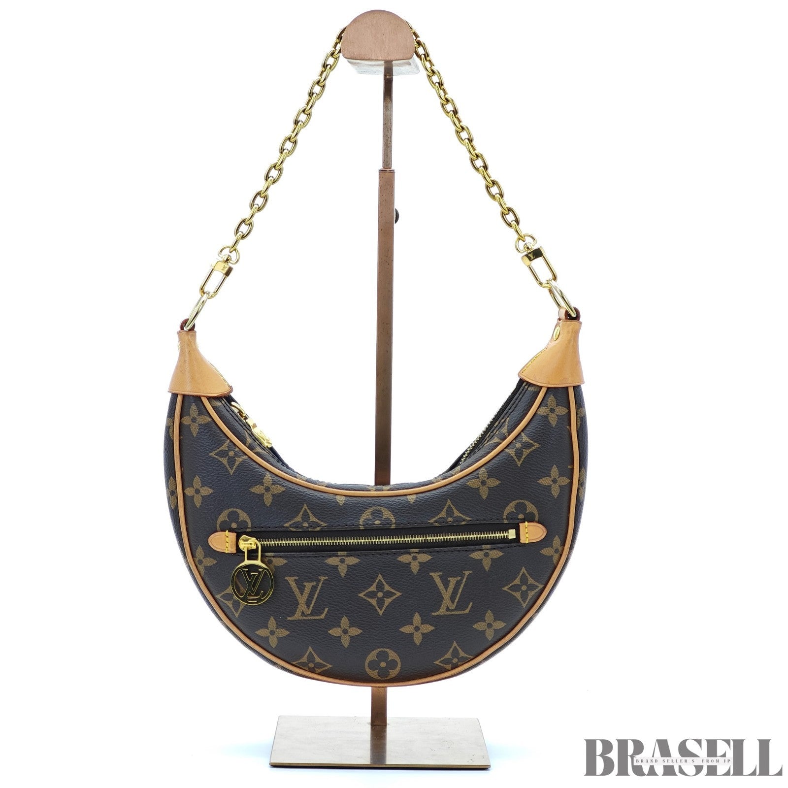 LOUIS VUITTON Loop Bag M81098 Shoulder Bag Monogram Brown