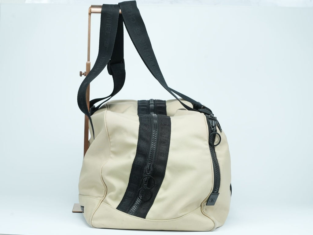 CHANEL Sport Line Coco Mark Boston Bag Travel Shoulder Bag
