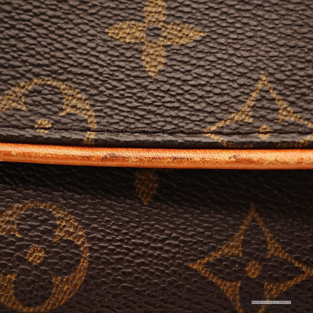 LOUIS VUITTON Pochette Twin GM 2Way Shoulder Bag Monogram Brown M51852 SD0031