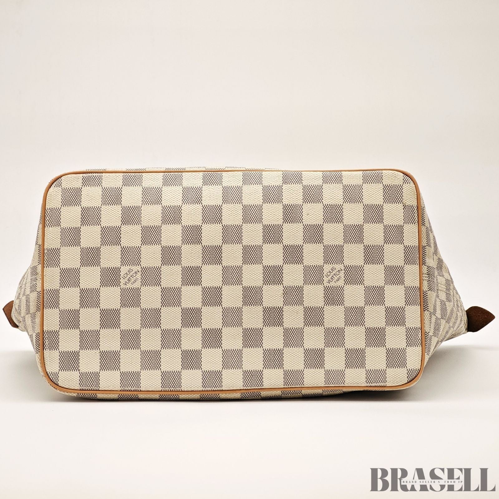 LOUIS VUITTON Saleya MM N51185 Tote Bag Damier Azur White Large Women's