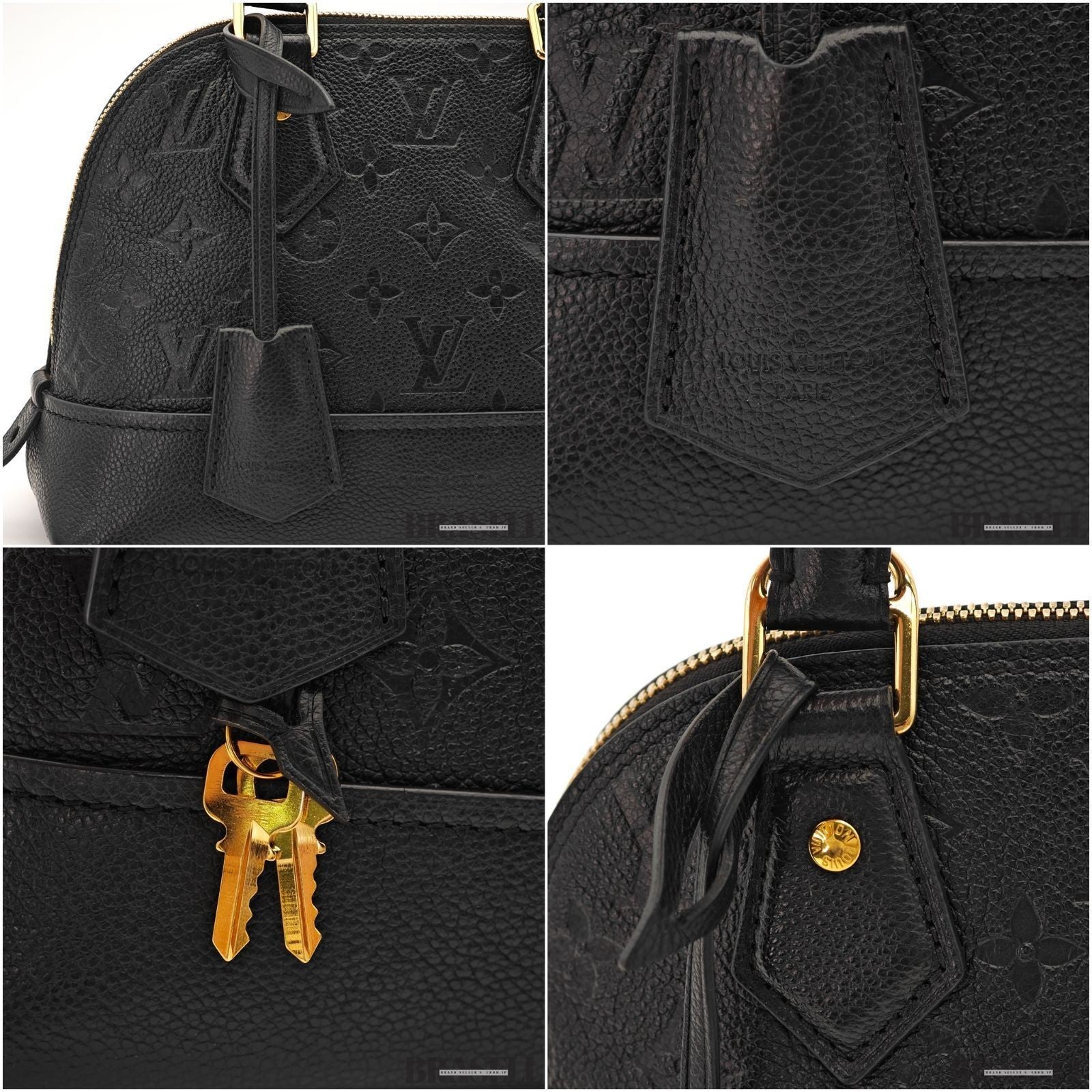 Louis Vuitton Neo Alma BB M44829 Monogram Empreinte Noir 2Way Handbag